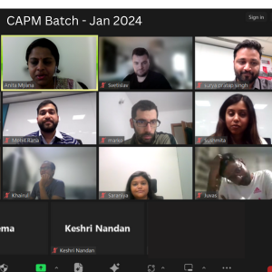 CAPM Batch - Jan 2024