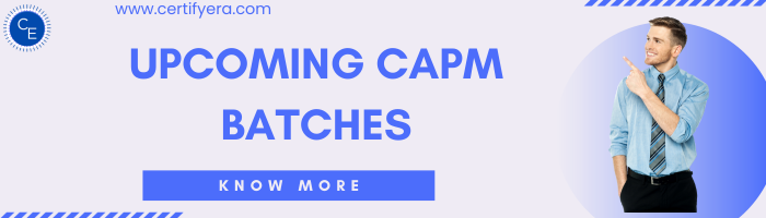 CAPM Batch Schedule