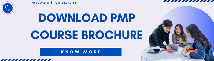 PMP certification brochure